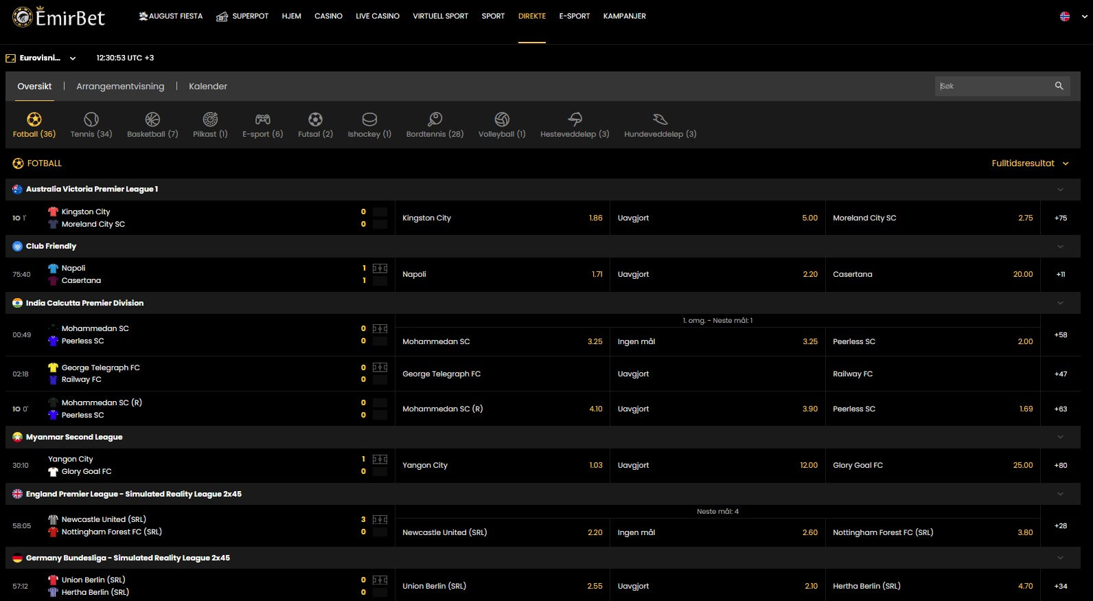 emirbet live betting 2