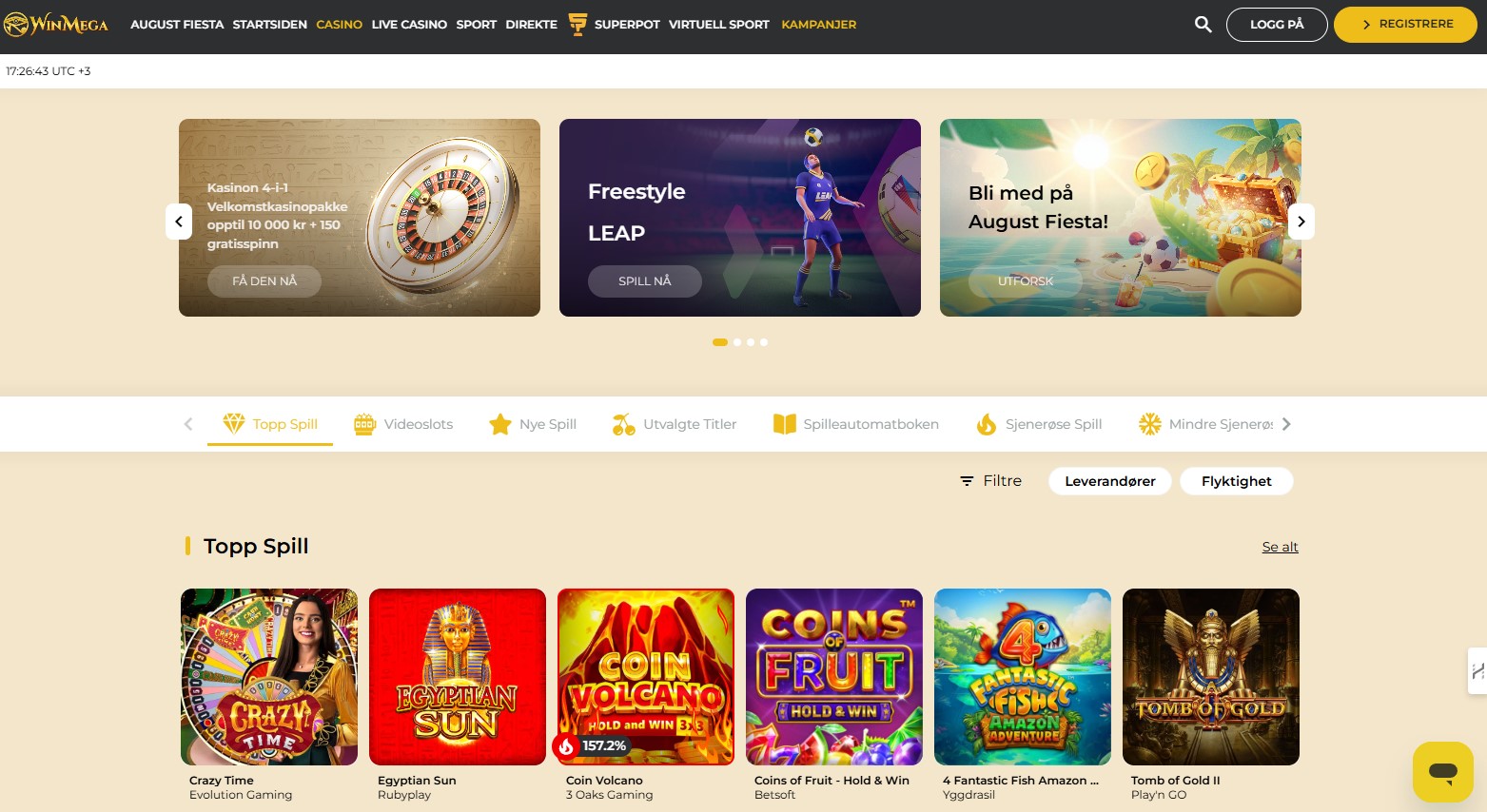 winmega casino